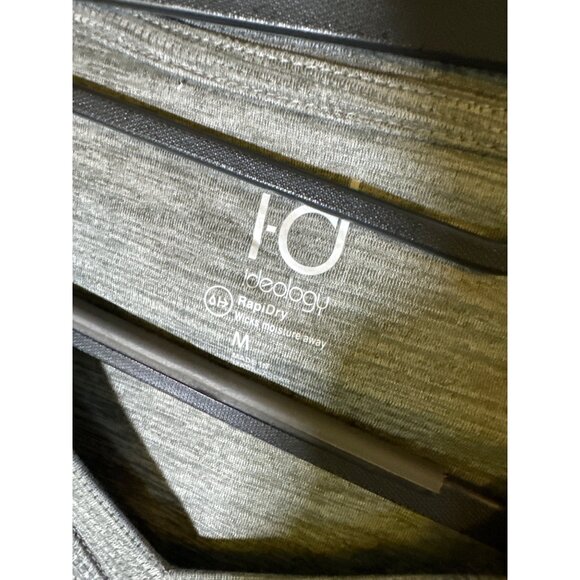 ID Ideology Men's Birdseye Mesh V-Neck T-Shirt, Gray, Size M, NWT - Picture 3 of 5